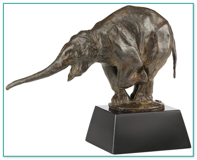 Bronze Elefanten Skulpturen
