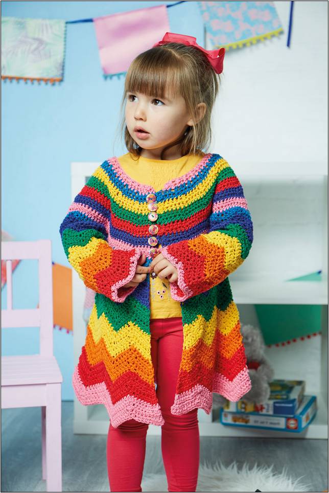 Childs Crochet Cardigan Pattern Uk