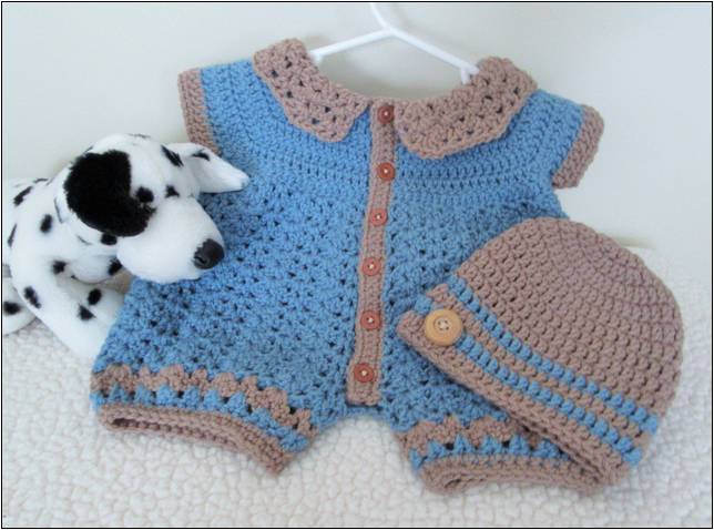 Crochet Baby Boy Clothes Tutorial