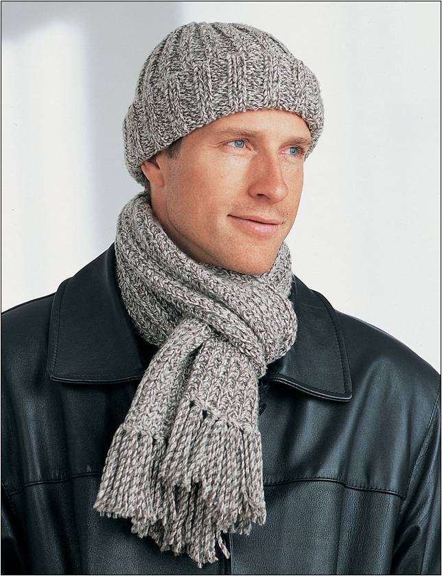 Knit Scarf For Guys
